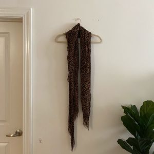 Madewell Leopard Print Scarf